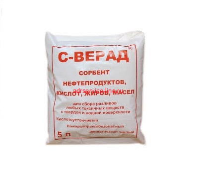 Сорбент для сбора нефтепродуктов с поверхностей, 5 л
