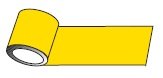  Светоотражающая лента, желтая, 1 м.
