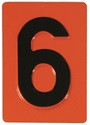 Рельефная цифра "6"