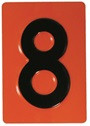 Рельефная цифра "8" 